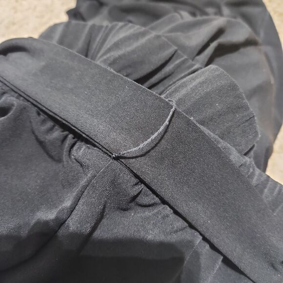 Tahari Black Wide Leg Pants - Picture 8 of 8